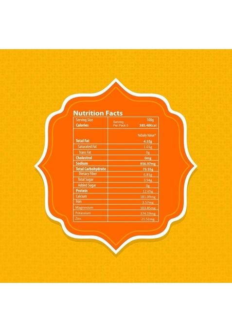 Tiryanc Natural Oats With Chia Seeds | Tasty, Anytime Snack | Ready In 3 Mins | No Maida, No Added Preservatives | Oats Helps Manage Weight | Nutritious Breakfast Cereals (500G)