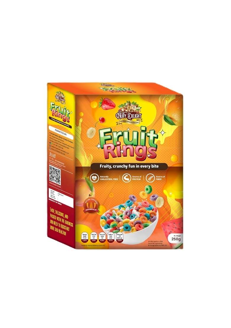 Nutty Delight Fruit Loops 250 Gm - Indya