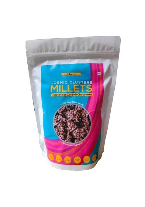 Thenibblebox Pearl Millet Cereal (Chocolate) 300G, No Added Sugar. All Natural. Vegan.