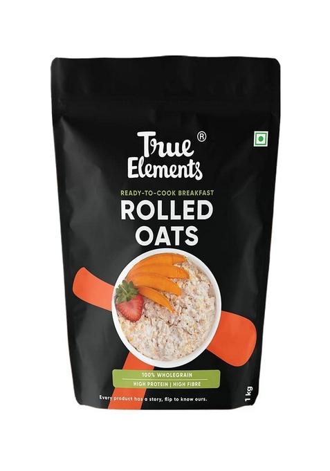 True Elements Rolled Oats Naturally Gluten Free 1 Kg