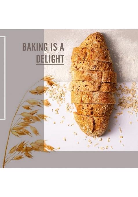 Jiwa Healthy By Nature Oats Flour, 900 G (Gluten Free) & Jiwa Healthy By Nature, Organic Bajri Flour, 1 Kg