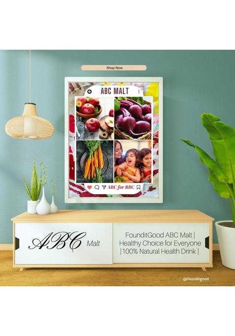 Abc Malt | Healthy Choice For Everyone |100% Natural Health Drink | Super Food & Nutritional Supplement | No Preservatives