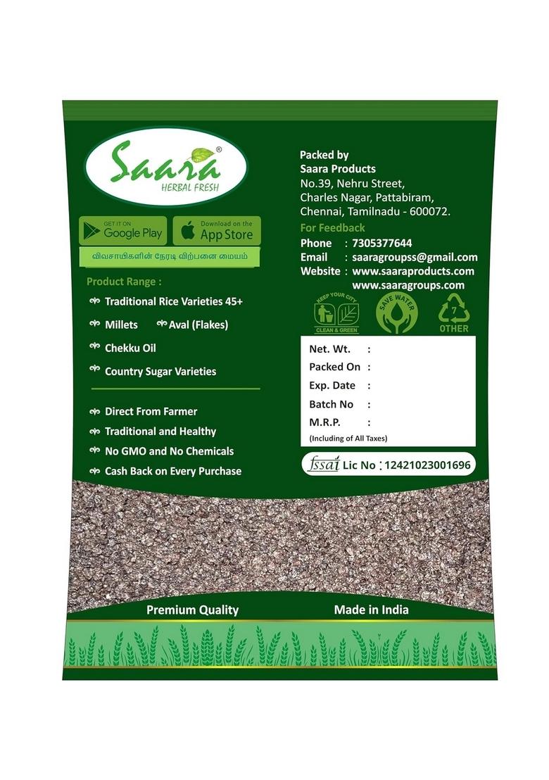 Vs Products Ragi Flakes Organic 500G | Kezhvaragu Aval | Finger Millet Flakes | Ragi Poha