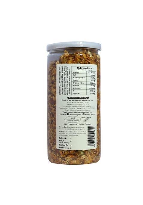 Elworld Agro & Organic Food Products Natural Granola Muesli 400G