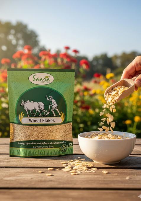 Vs Products Godhi Avalakki, Godhi Aval | Wheat Flakes 250G