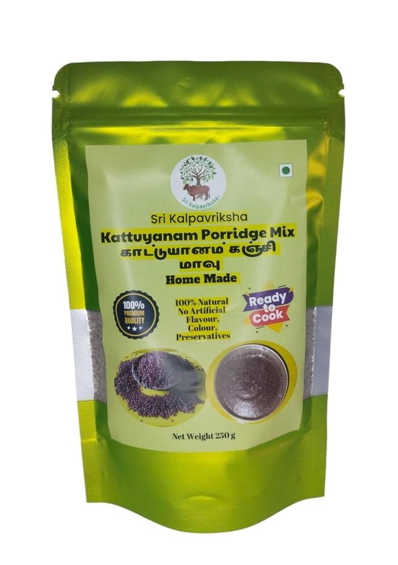 Sri Kalpavriksha Kattuyanam Porridge Mix, 100% Natural, Homemade, 250G