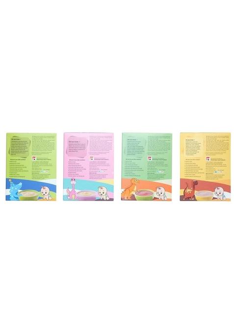 Num Num Organic Multi Grain Combo Pack 100% Natural Healthy Food For Children (50 Gm) (50 Gram)