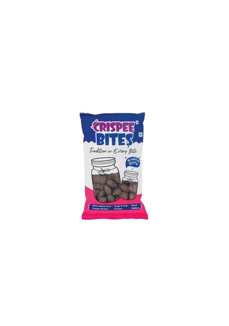 Crispee Bites | Choco Crunchies | Ragi-Based Chocolate Bites With White Cream | Healthy & Crunchy Snack | Made With (Nachni) | Perfect Anytime Sweet Snack | 100G Pack