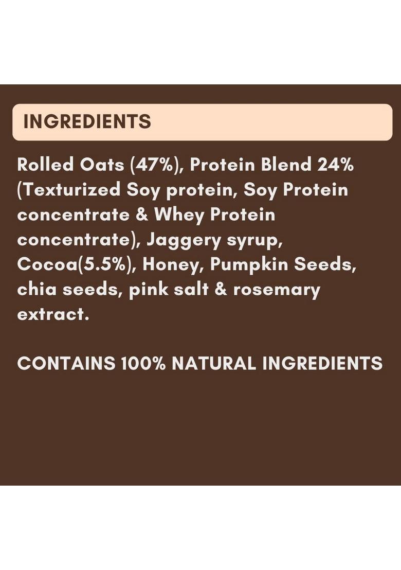 Sensoriom Daily High Protein Chocolate Oatmeal 450G | 24% Protein Breakfast Cereal | Instant Food For All Family Members