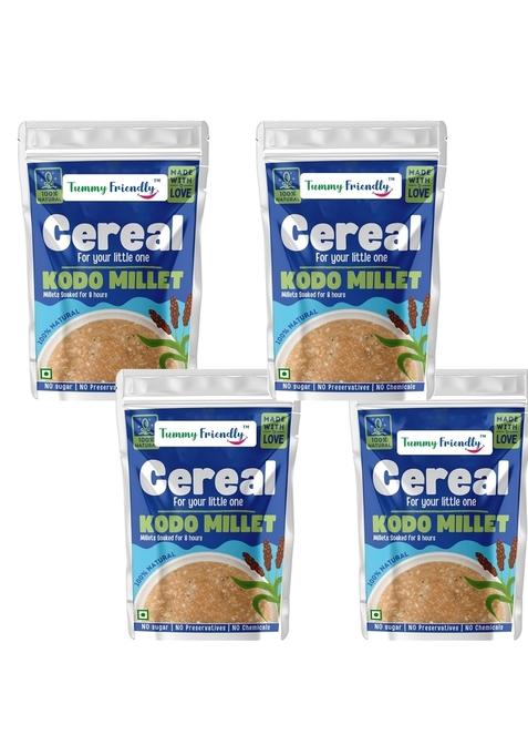 Tummyfriendly Foods Kodo Millet Cereal For Baby Toddler Kids 2 Year Old | Baby Food For 2+ Year Old | Maximum Nutrition From Real Food. Available In Trial Baby Packs Too. 400G, (100G Each Pack)