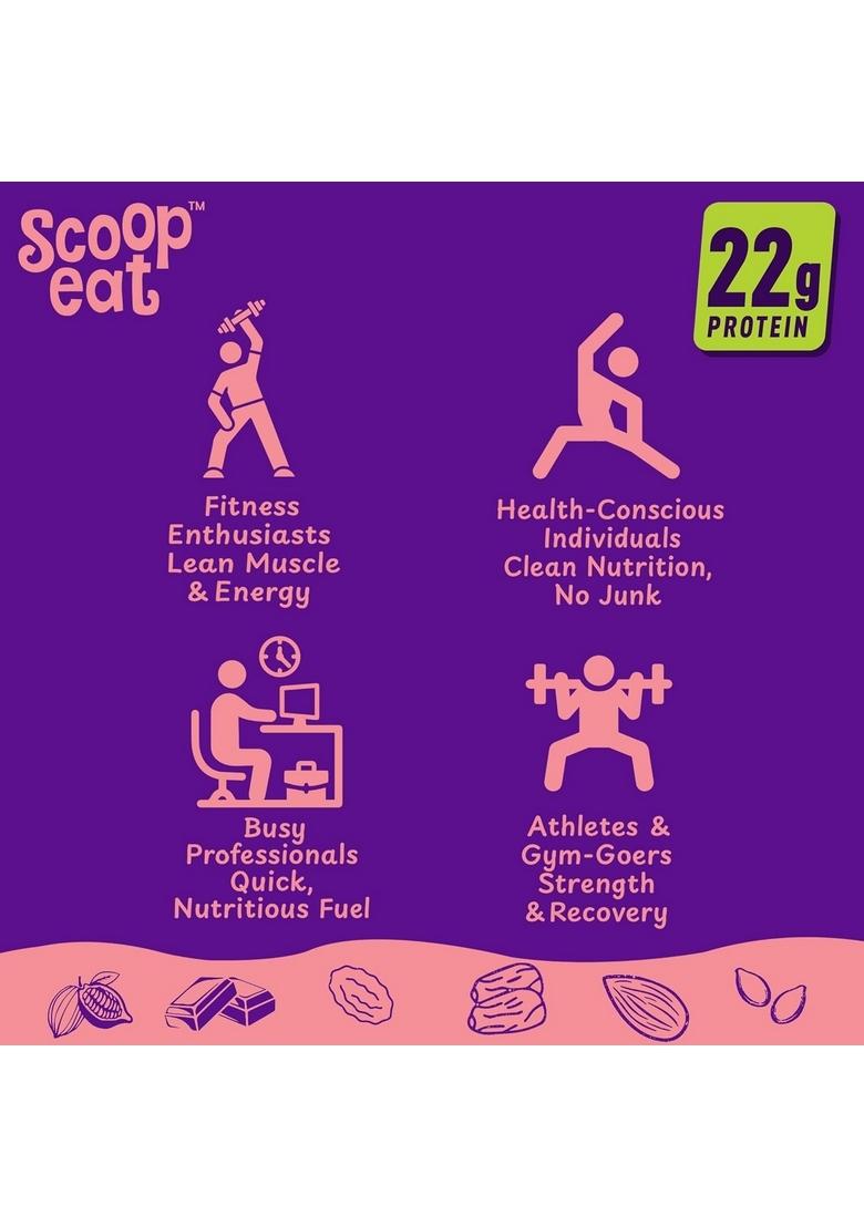 Scoopeat Assorted Muesli Combo 500G (Multigrain Muesli 250G + High Soy Protein 250G) | Breakfast Cereal With Oats, Millets, Almonds, Seeds & Dark Chocolate | High Fiber, No Refined Sugar, No Preservatives For Pre/Post Workout (Pack Of 2)