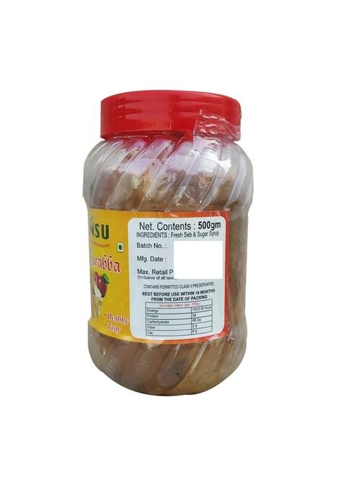 Sansu Homemade Organic Seb Murabba (Pack Of 2 X 500 Gm)