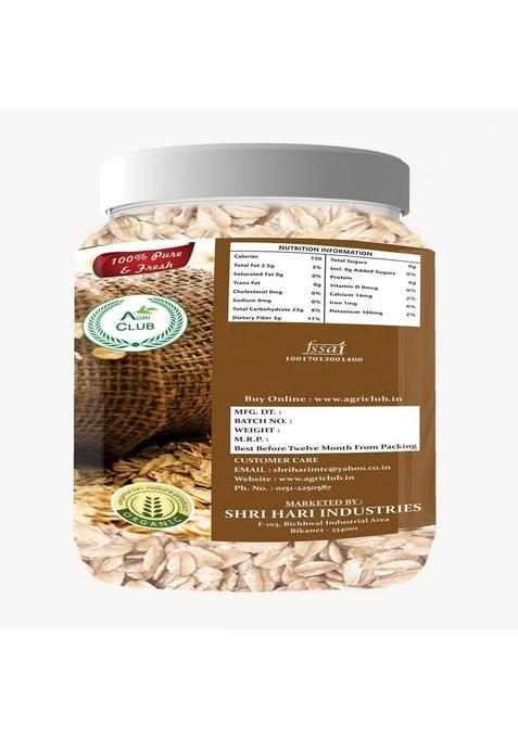 Agri Club Healthy Instant Oats 200Gm|Cereal For Breakfast|Oats For Weight Loss