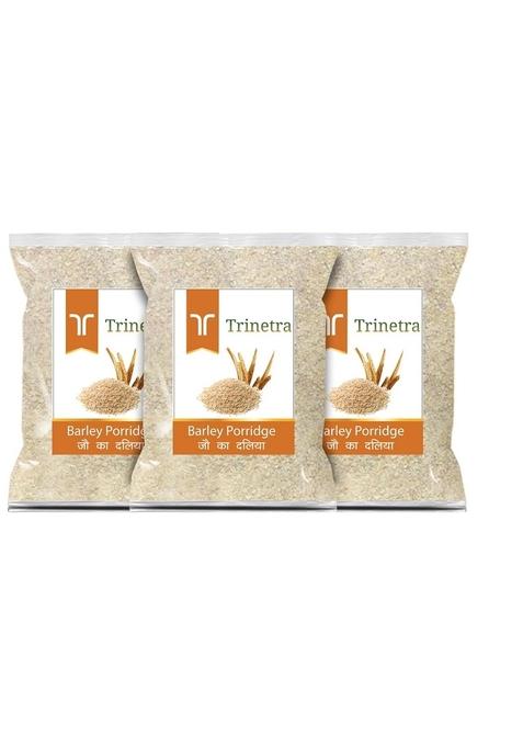 Trinetra Jau Daliya | Fibre-Rich Barley Porridge For Healthy Digestion | 1.5Kg (3 X 500G)