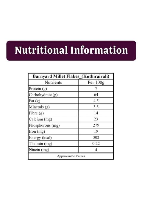 Farmer'S Grain Barnyard Millet Flakes (1 Kg)