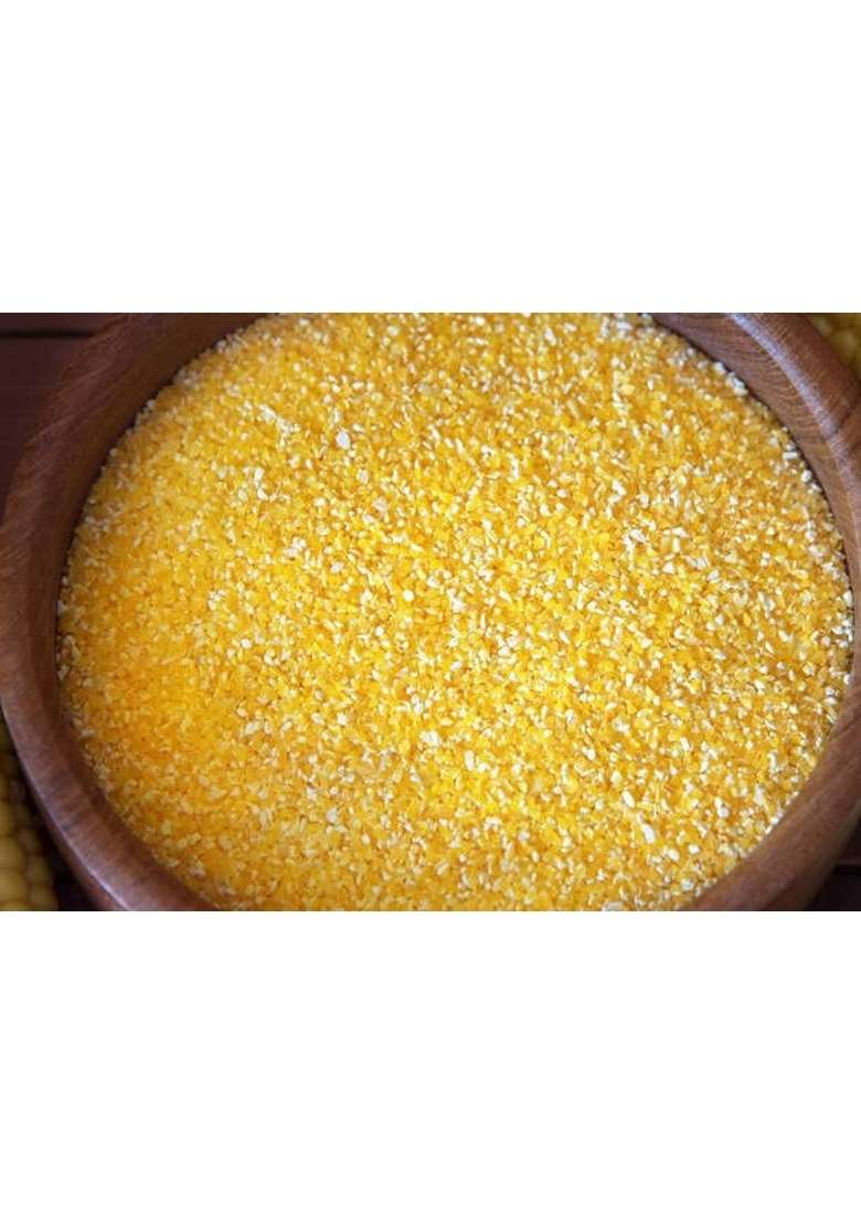 Freshocartz Makki Daliya | Makai Ka Dakiya | Maize Dalia (Makki, Corn Dalia) (Gluten Free, Naturally Farmed, Low Glycemic) (600) - Indya