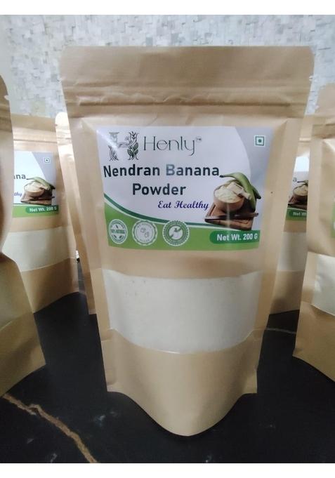 Henly All New Nendran Banana Powder, For Natural Health Supplement, 200G, Eat Healthy