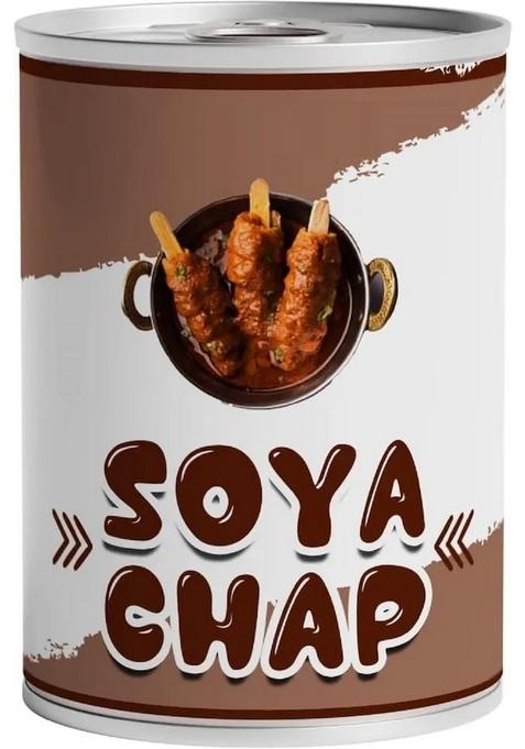 Aplenty Soya Chaap 850 Gm | Soya Chaap Sticks In Brine | Dried Soya Chap Weight 500 Gm | Fresh Plain Soya Chunks On Stick