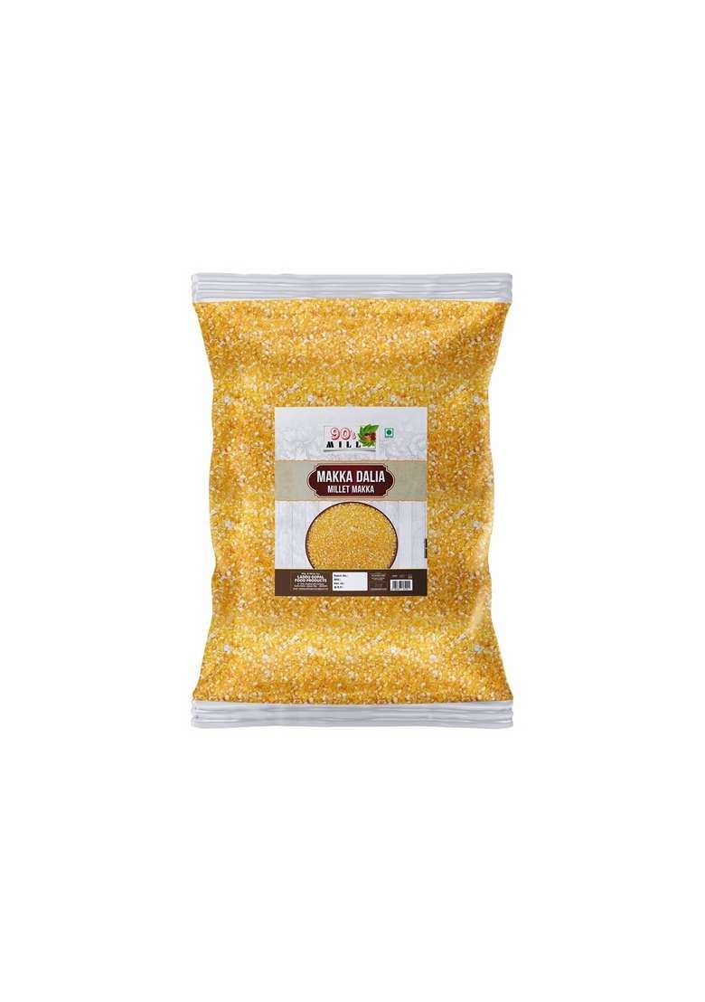 Diwali Sale "Queen Of Cereals"Corn Daliya|Porridge|Maize|Makkah Khichdi/Makka Daliya-480G(480G*1Pkt) Great Indian Festival - Indya