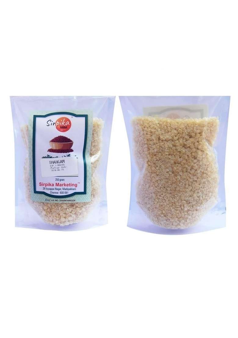 Sirpika Millet Greengram, Horsegram, Kattuyanam, Karunguruvai, Mappillaisamba, Poongarm, Thanga Samba,Sivan Samba, Karuppukavuni, Wheat Rice Flakes| A Nutritional Powerhouse | Healthy Diet, Sustainable Source | High Fiber, Protein-Rich | 500 G (Pack Of 1) - Indya