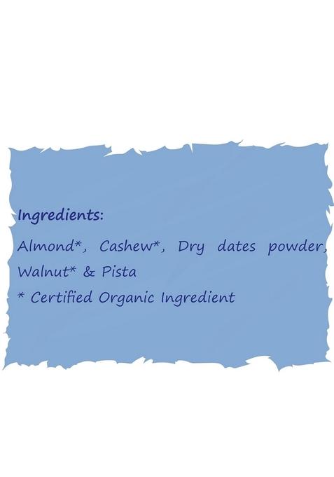 Tummyfriendly Foods Premium Nuts And Dates Powder. Dry Fruit Powder For Baby. Organic Dry Nuts Powder For Babies Kids And Adults | Dry Fruits Powder For Baby Kids For Milk. 2 Packs, 200G Each