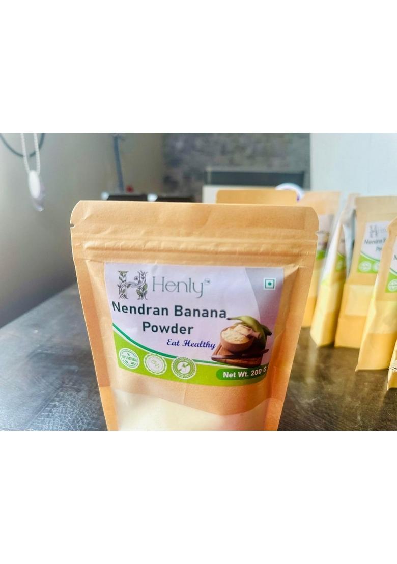 Henly Banana Powder | Superfoods | High-Fiber | Flour Alternative | 200G, Eat Healthy