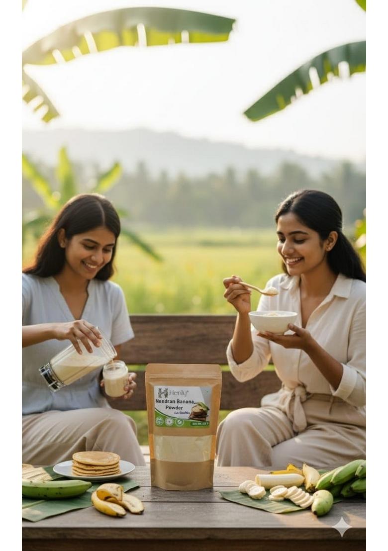 Henly Banana Powder | Superfoods | High-Fiber | Flour Alternative | 200G, Eat Healthy
