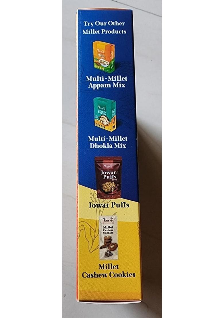 Mr. Picanoo Instant Millet Khichdi Mix | Rich In Nutrients, Protein & Fibre | Quick & Easy To Cook | 180-Gms
