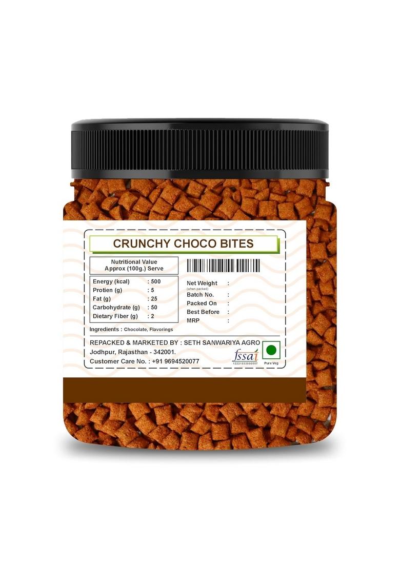 Seasonalkart Crunchy Choco Bites, Chocolate Flavoured Cereal, Traditional Taste (200 Gram)
