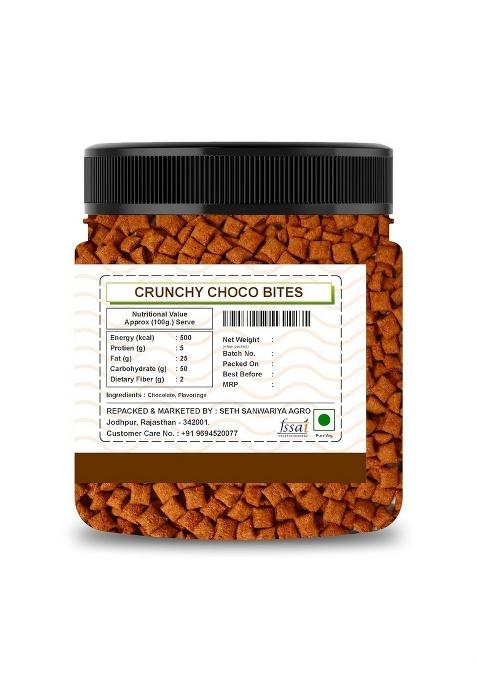 Seasonalkart Crunchy Choco Bites, Chocolate Flavoured Cereal, Traditional Taste (200 Gram)