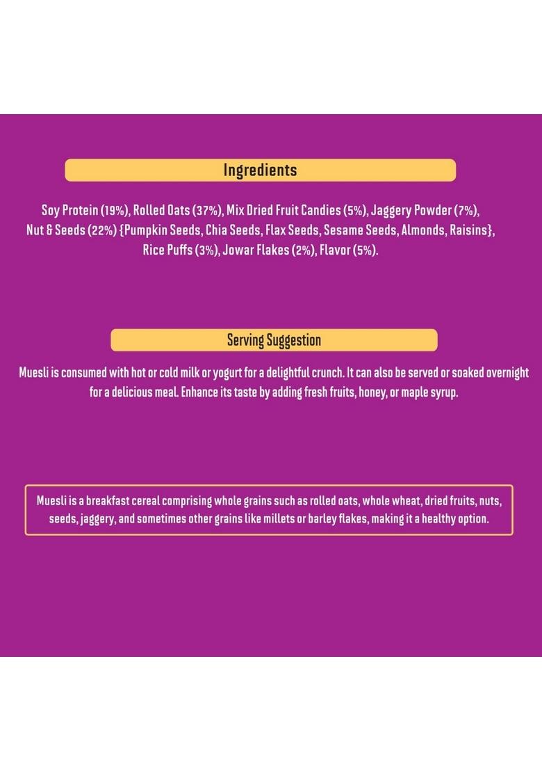Pramix Muesli Fruit And Nuts