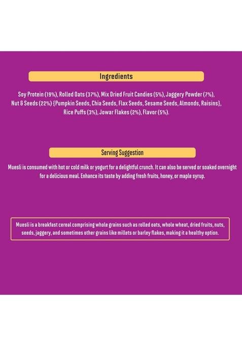 Pramix Muesli Fruit And Nuts