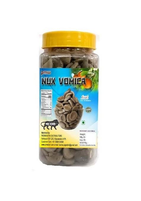 Pmw - 250 G - Jar Pack - Strychnos Nux - Vomica - Nux - Vomica - Poison Nut - Quaker - Yettikottai - Kupilu - Mushini - Mushti Seeds