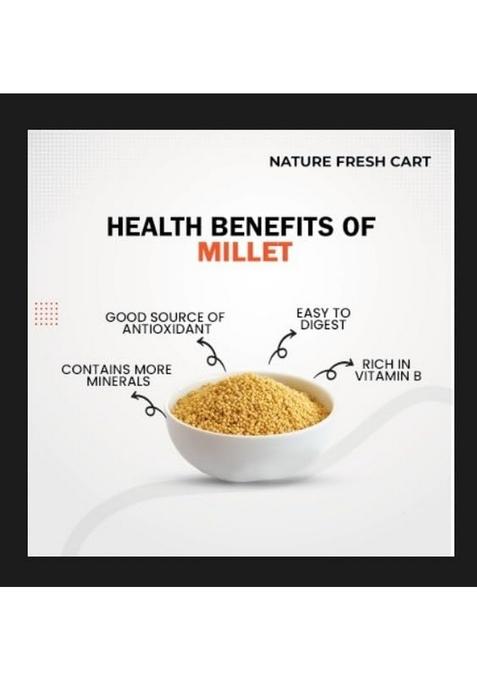 Nature Fresh Cart Foxtail Millet Whole Grain 500G Pack | 100% Natural & Gluten Free | Rice Replacement | High Fibre And Plant Protein | Gluten Free