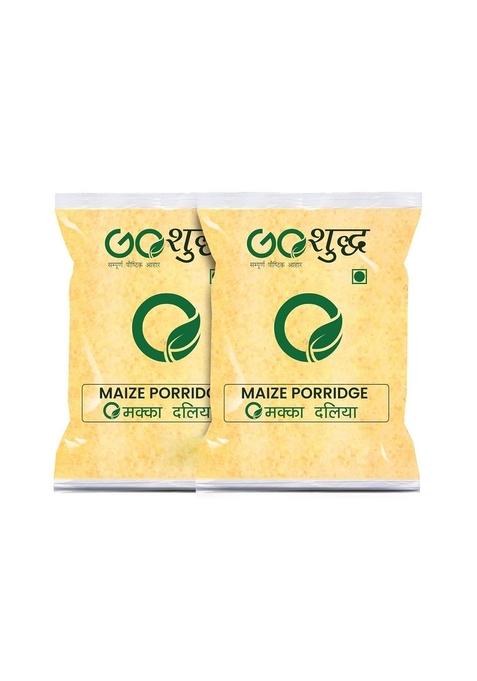 Goshudh Maize Porridge (Makka Daliya) 500G (Pack Of 2)