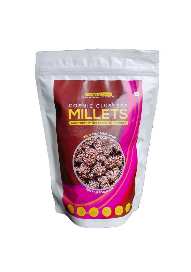 Thenibblebox Amaranth Millet Cereal (Chocolate) 300G, No Added Sugar. All Natural. Vegan.