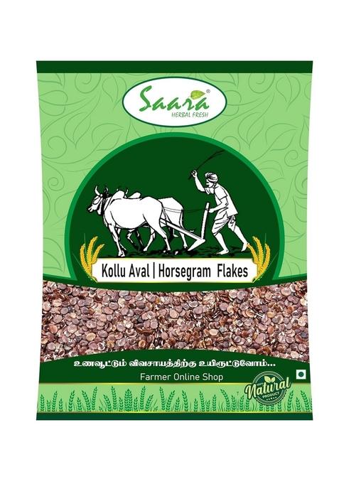 Vs Products Horse Gram Flakes, 450G, Kaalu Avalakki, Kulthi Flakes, Kollu Aval, Kollu Paruppu, 450G