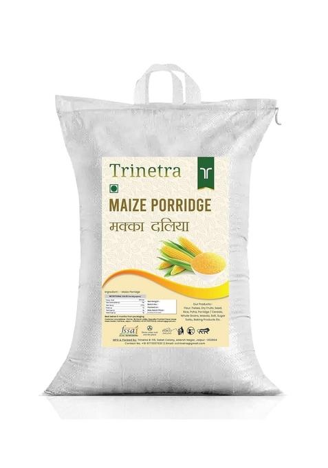 Trinetra Makka Daliya | High-Fiber Corn Cereal For Energy & Vitamin B12 | 3Kg