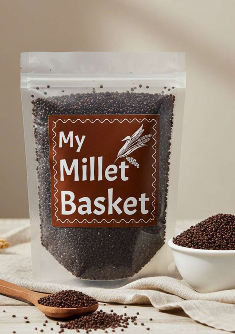 Kalagura Gampa Finger Millet (Ragi) Flakes (Mymb) (200 Grams) - Indya