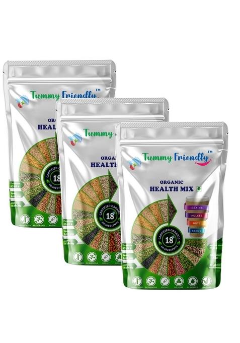 Tummyfriendly Foods Organic Health Mix Powder For Baby Kids 2 Year Old | Baby Food For 2+ Year Old | Maximum Nutrition From Real Food. Available In Trial Baby Packs Too. 800G