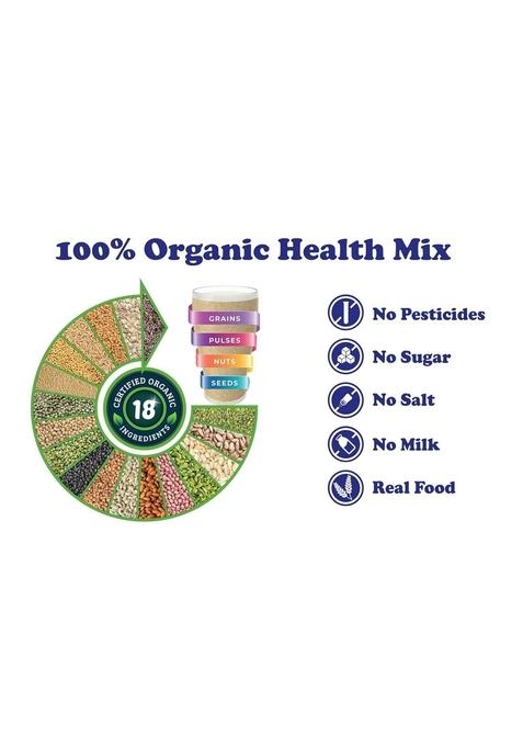 Tummyfriendly Foods Organic Health Mix Powder For Baby Kids 2 Year Old | Baby Food For 2+ Year Old | Maximum Nutrition From Real Food. Available In Trial Baby Packs Too. 800G