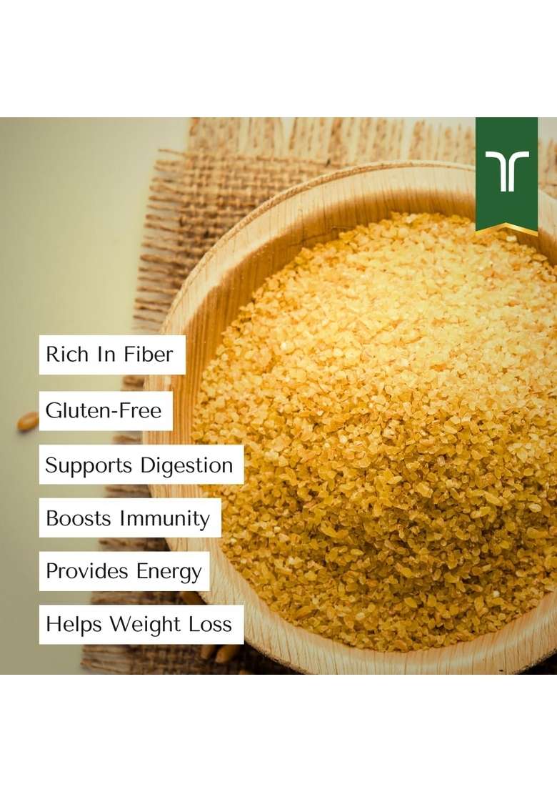 Trinetra Makka Daliya | High-Fiber Corn Cereal For Energy & Vitamin B12 | 4Kg (4 X 1Kg) - Indya