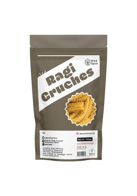 Mye Farm Ragi Crunch | Healthy Millet Mixture | Nutritious And Tasty | 200 Gm