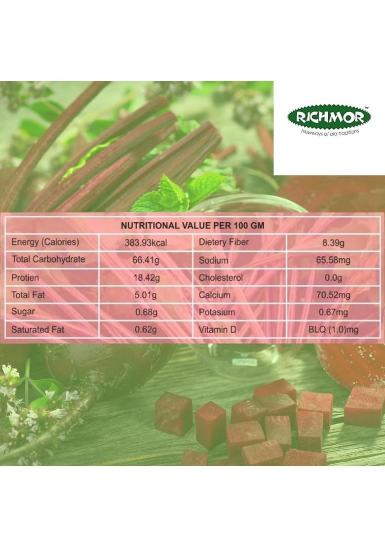 Richmor Protein Beetroot Oats Chilla Mix | Plant Based | Nutritious | High Fiber | No Palm Oil | No Trans-Fat | Ready To Cook | Quick And Healthy Food- 200G Pack