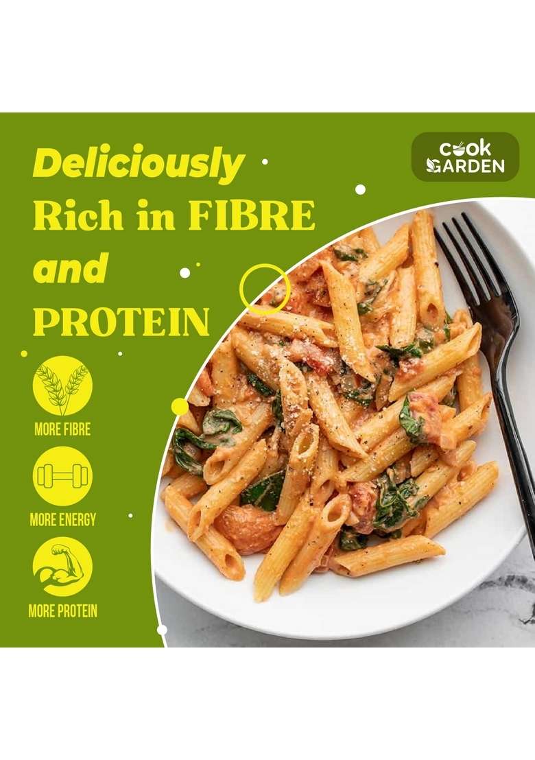 Cookgarden Instant Oats 500G & Buckeheat Pasta 300G | Wholegrain Breakfast | High Protein And Fibre Combo | Box - Indya