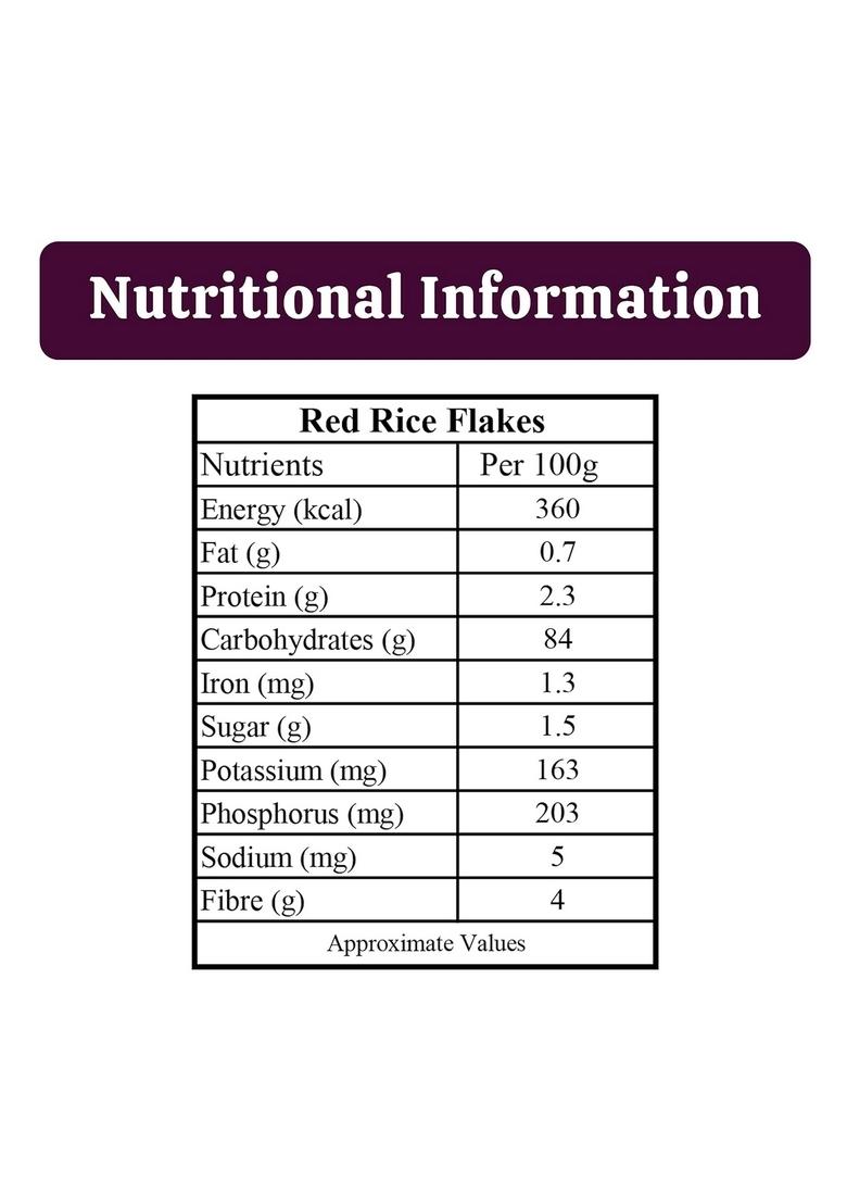 Farmer'S Grain Red Rice Flakes (1 Kg)