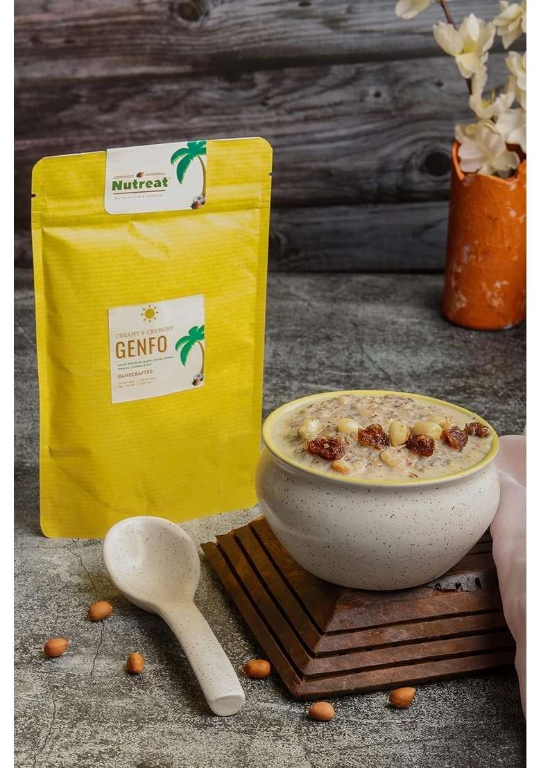 Nutreat Genfo- Instant & Crunchy Porridge .An African Porridge Made With The Ingredients Of Natural Grains .Healthy And Tasty Easy To Cook Porridge - Indya