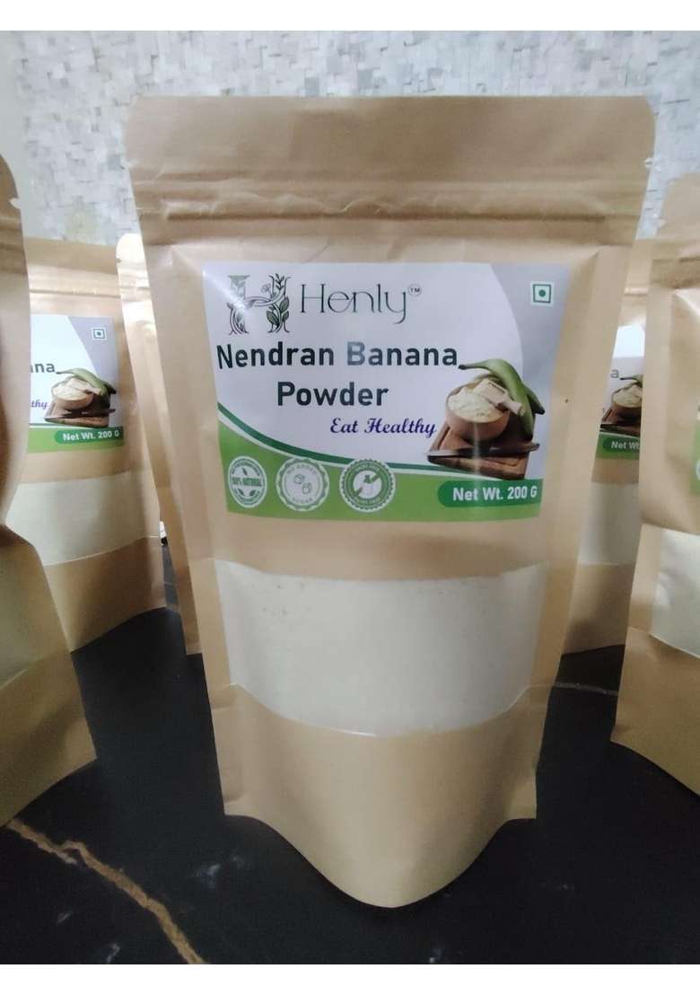 Henly Nendran Banana Powder, Natural Super Health Supplement, 200G, Eat Healthy - Indya