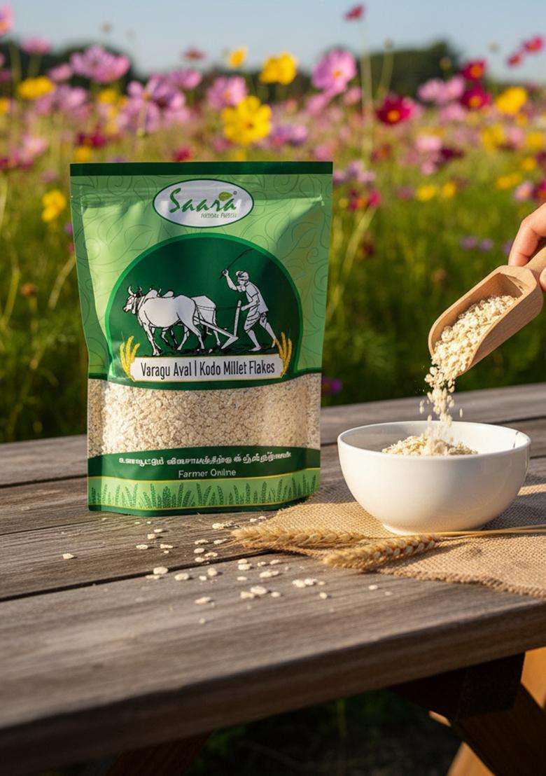 Vs Products Varagu Aval (1Kg) | Kodo Millet Aval | Healthy Millet Flattened Rice - Indya