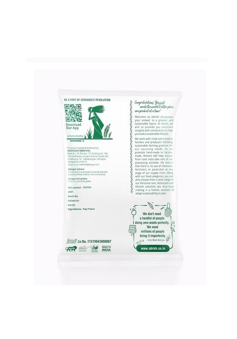 Adrish Zerowaste Organic Ragi Flakes (200G)